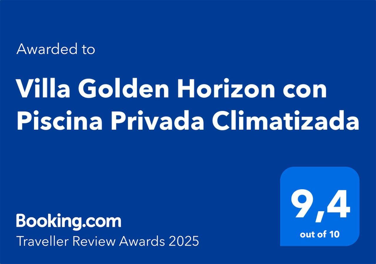 Villa Golden Horizon Con Piscina Privada Climatizada 圣乌尔苏拉 外观 照片