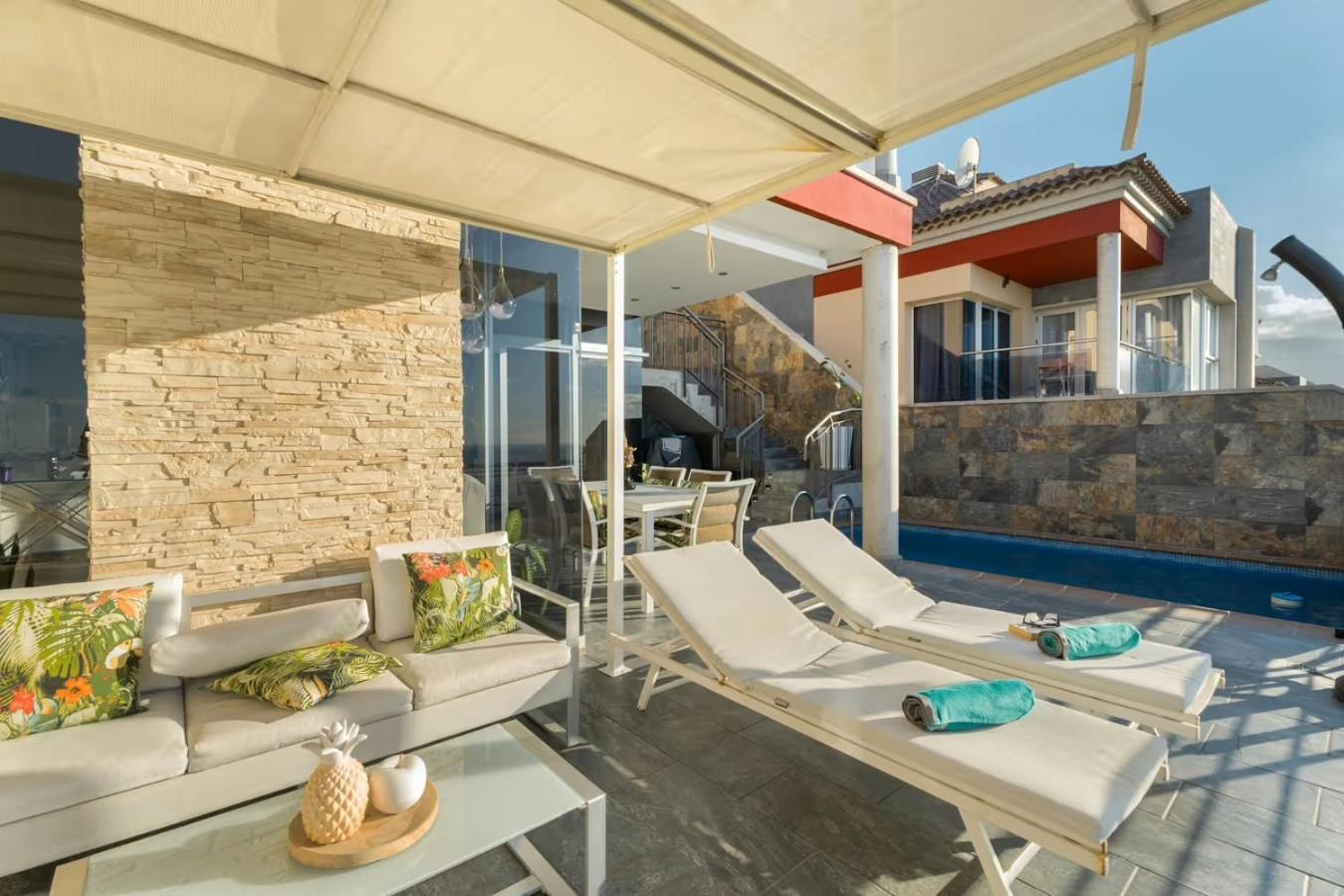 Villa Golden Horizon Con Piscina Privada Climatizada 圣乌尔苏拉 外观 照片